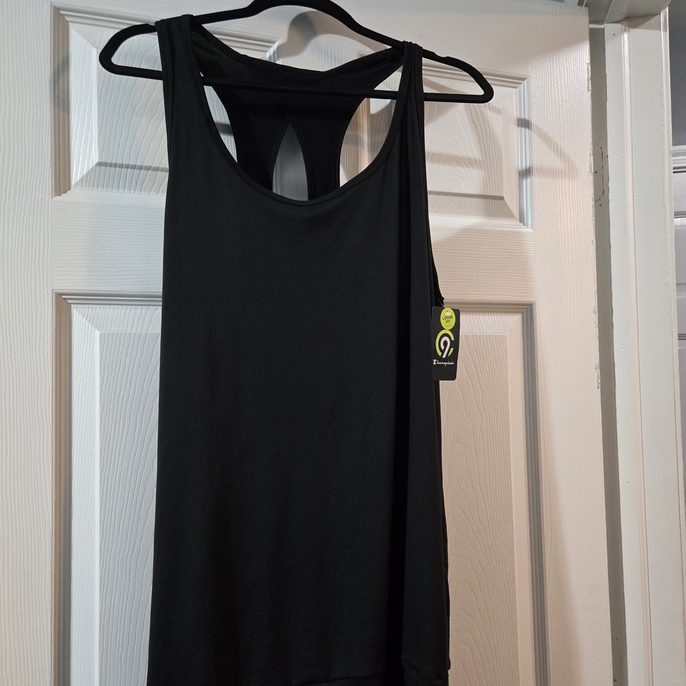 Champion Classic Black Tank Top